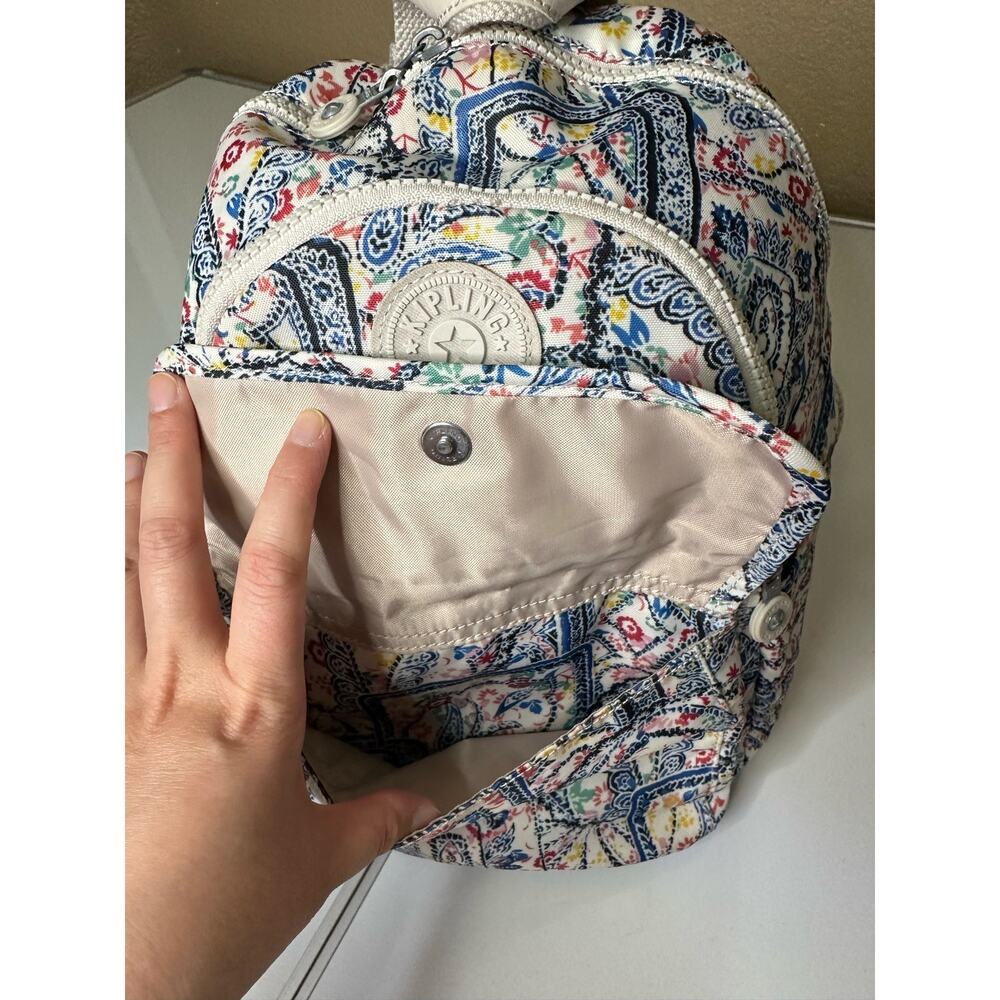 Kipling Medium To Small Backpack Purse Floral, 13… - image 3